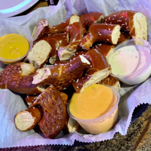 Pretzels and Cheese